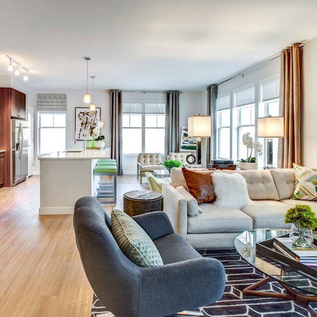 The Danforth -  Cozy Living and Luxury Kitchen Interior