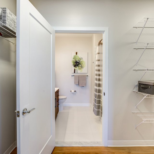 The Danforth - Spacious Bathroom with Walk In Closet